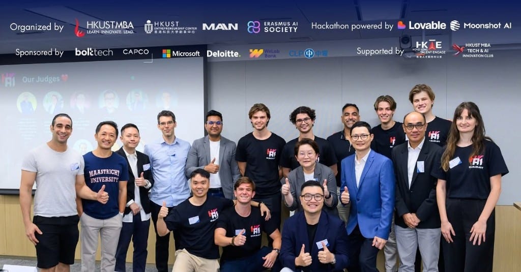 A group photograph at the Hong Kong AI Summit