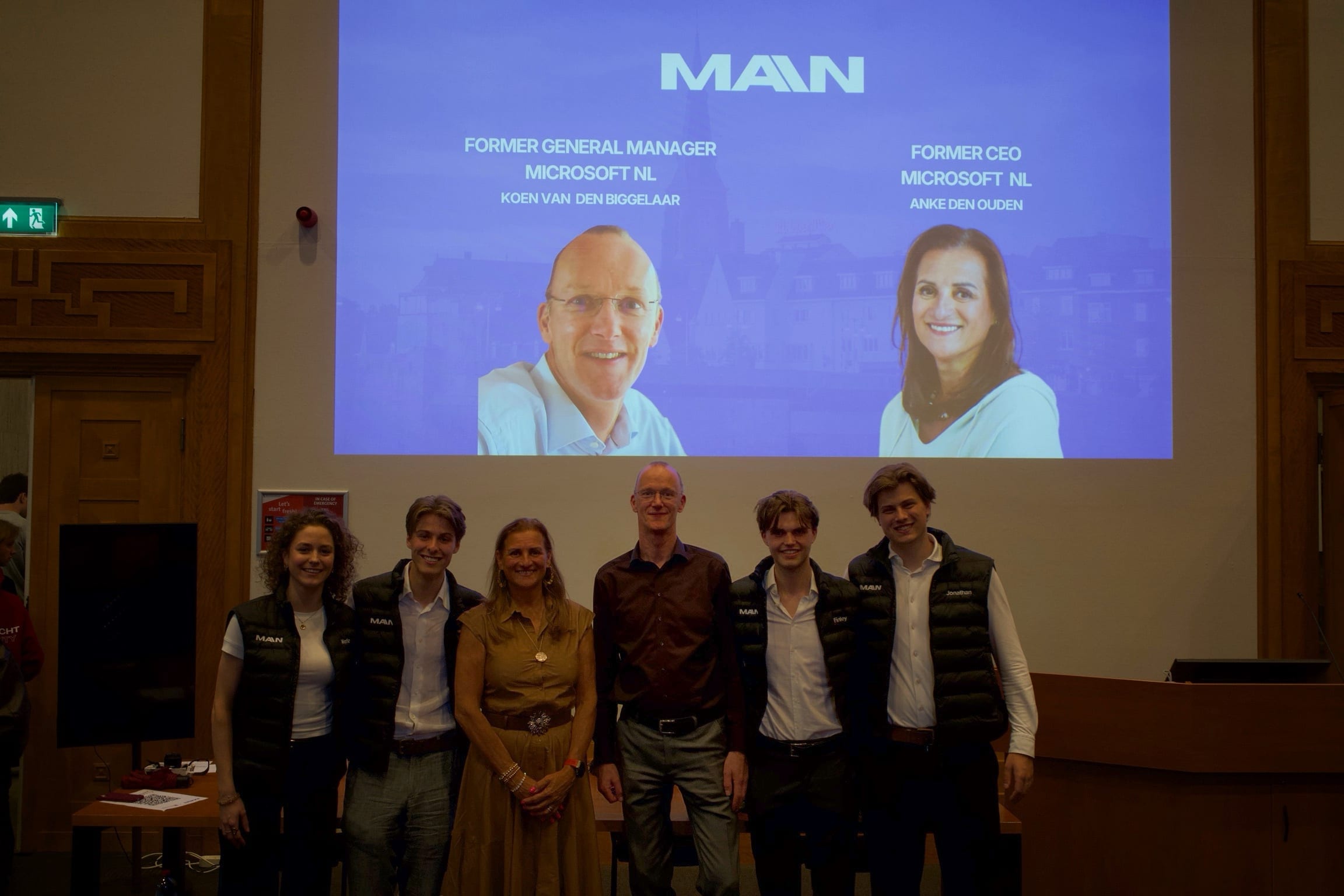 The MAIN team with Anke den Ouden and Koen van den Biggelaar